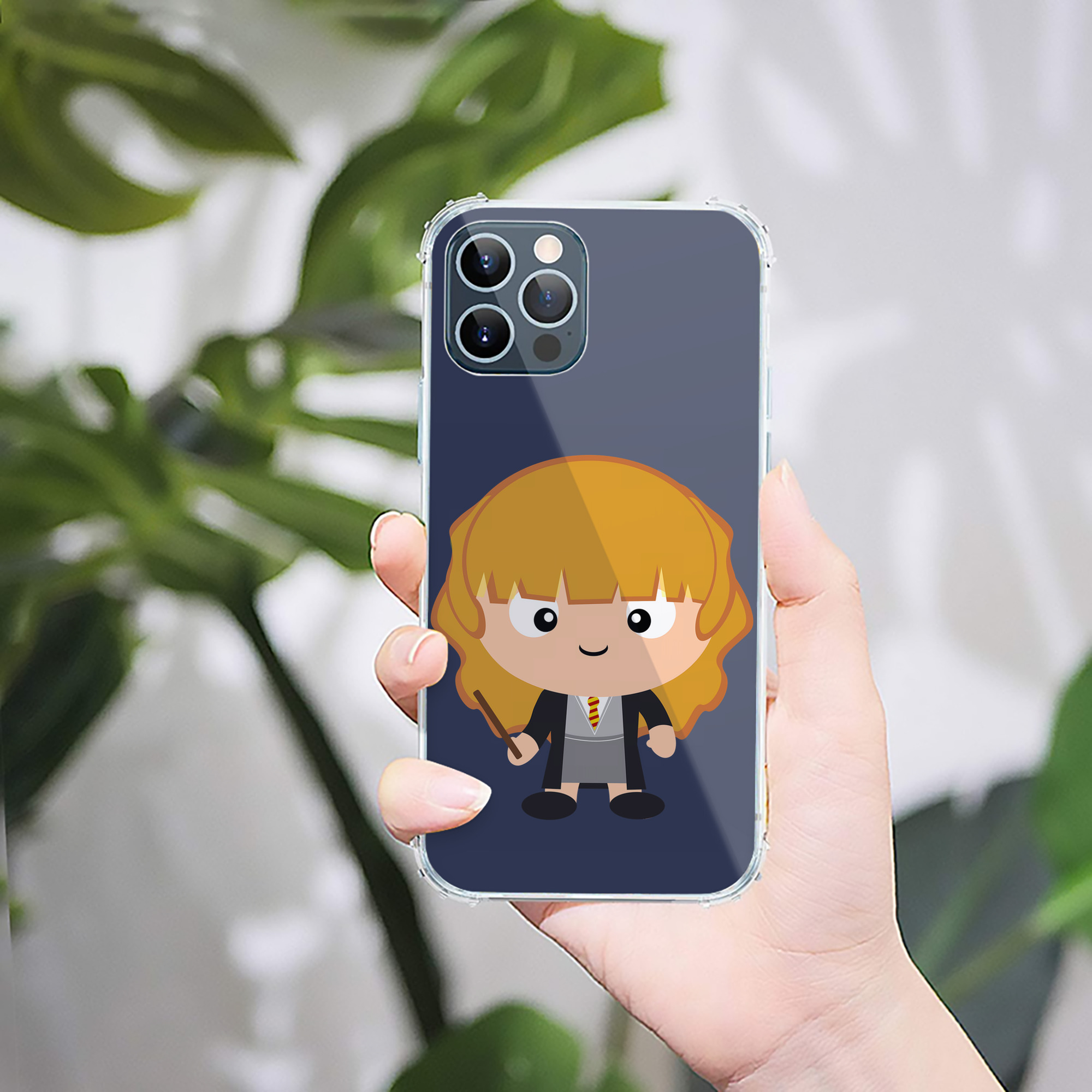 （画像用） Harry Potter ハリー・ポッターシリーズ 【iPhone 12シリーズ対応】透明スマホケース（クリアソフトケース）
